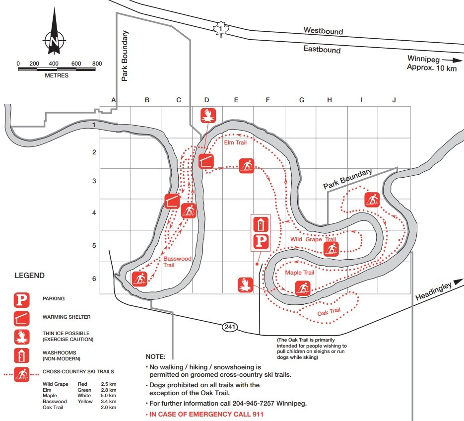 Wilderness Supply CrossCountry Skiing Trails Winnipeg