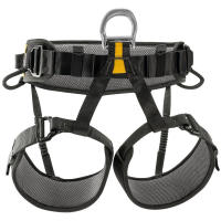 Work and Rescue climbing harnesses.