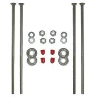 The perfect bolt kit to install canoe seats, made of high quality stainless steel.